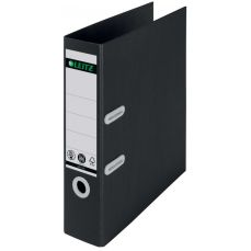 Biblioraft 8cm, negru, 180 grade Recycle FSC, Leitz