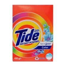 Detergent pudra pentru tesaturi, manual, 450g, Lenor Color Tide