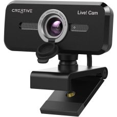 Camera web Full HD, auto mute si noise cancellation, 2 microfoane, Live! Cam Sync 1080p V2 Creative