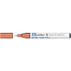 Permanent marker cu vopsea acrilica, cupru metalizat, varf 0,8mm, Paint-It 010 Schneider - PMK048