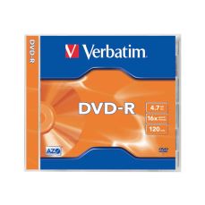 DVD-R 4,7GB, 16x, carcasa, Azo Verbatim