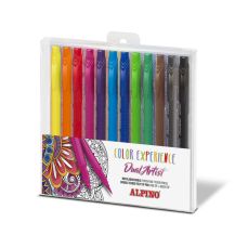 Carioca 12 culori/set, 2 varfuri, MS-AR000186, ALPINO Color Experience