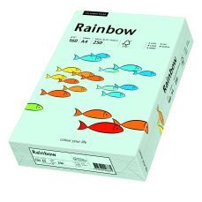 Carton copiator A4, 160g, colorat in masa albastru deschis, Rainbow 82