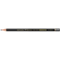 Creion fara guma, 3B, Grafit MONO 100 Black Tombow
