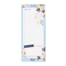 Notes Magnetic To Do List 9,1x21,6cm, 30 file/buc, Floral Pukka