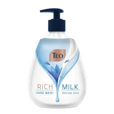 Sapun lichid, 400ml, Rich Milk Delicate Care Teo