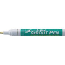 Marker pentru rosturi crem, corp metalic, varf tesit, 2.0-4.0mm, ARTLINE 419 Grout Pen