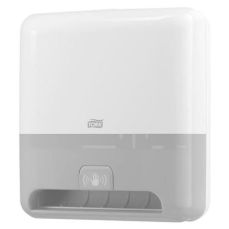 Dispenser din plastic alb, cu senzor, pentru prosoape Matic, Tork 551100