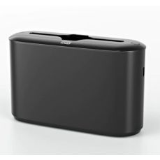 Dispenser din plastic negru pentru servetele in Z, 218x116x323mm, Xpress Multifold Countertop Tork 5