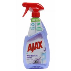 Detergent cu pulverizator ptr. geamuri, oglinzi, 500ml, Shiny Surfaces Ajax