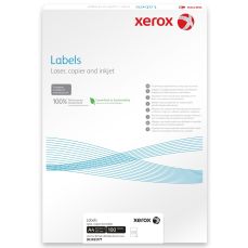 Etichete autoadezive albe 65/A4, 38,1x21,2mm, colt rotunjit, 100 coli/cutie, Xerox 003R93177