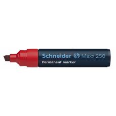 Permanent marker rosu, varf 7,0 mm, Maxx 250 Schneider