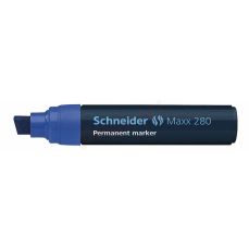 Permanent marker albastru, varf 12,0 mm, Maxx 280 Schneider