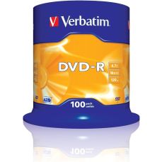 DVD-R 4,7GB, 16x, 100 buc/bulk, Verbatim