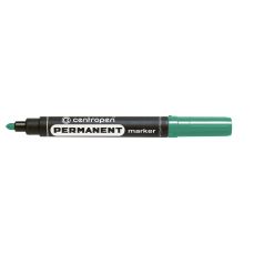 Permanent marker verde, varf 2,5 mm, Centropen 8566