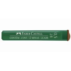 Mine creion mecanic 0,5mm, 2B, Faber Castell-FC521502