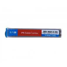 Mine creion mecanic 0,7mm, 2B,  Faber Castell-FC521702